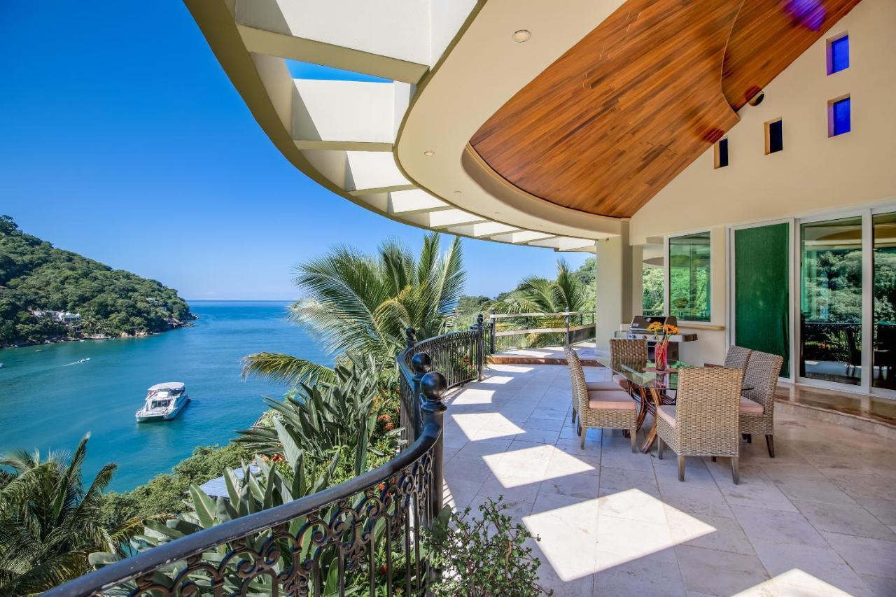 Boca De Tomatlan Luxury Boutique Hotel Accommodations ปูแอร์โตบาญาร์ตา ภายนอก รูปภาพ