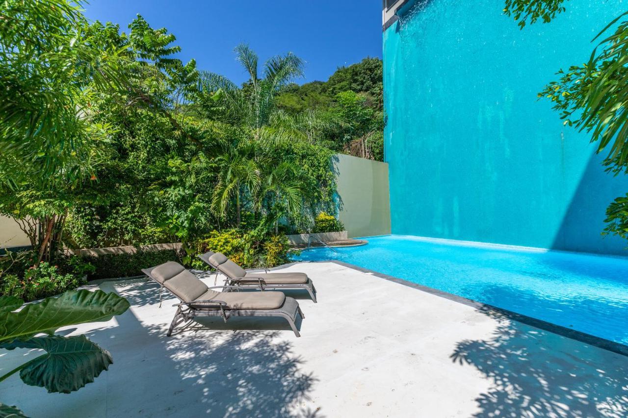 Boca De Tomatlan Luxury Boutique Hotel Accommodations ปูแอร์โตบาญาร์ตา ภายนอก รูปภาพ