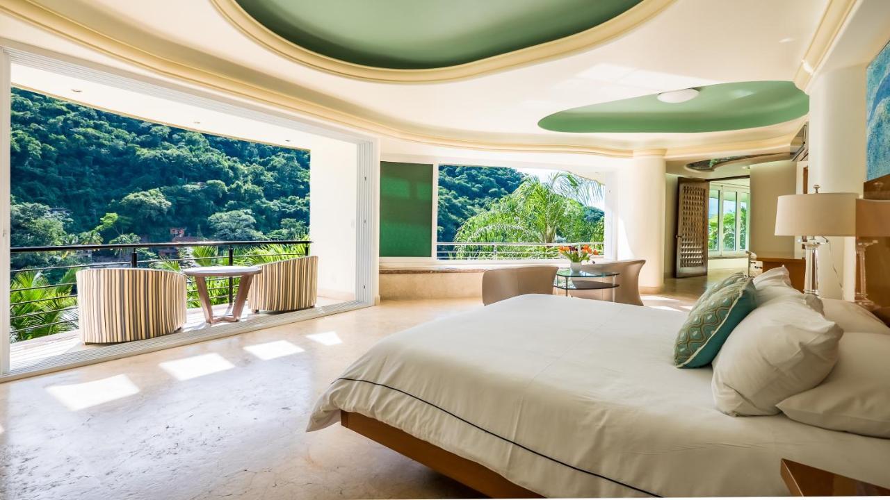 Boca De Tomatlan Luxury Boutique Hotel Accommodations ปูแอร์โตบาญาร์ตา ภายนอก รูปภาพ