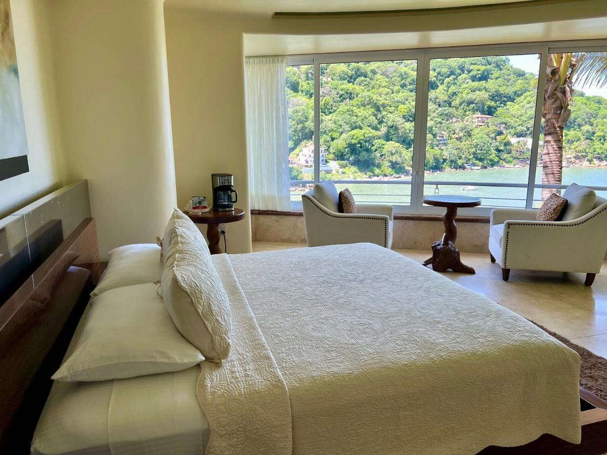 Boca De Tomatlan Luxury Boutique Hotel Accommodations ปูแอร์โตบาญาร์ตา ภายนอก รูปภาพ